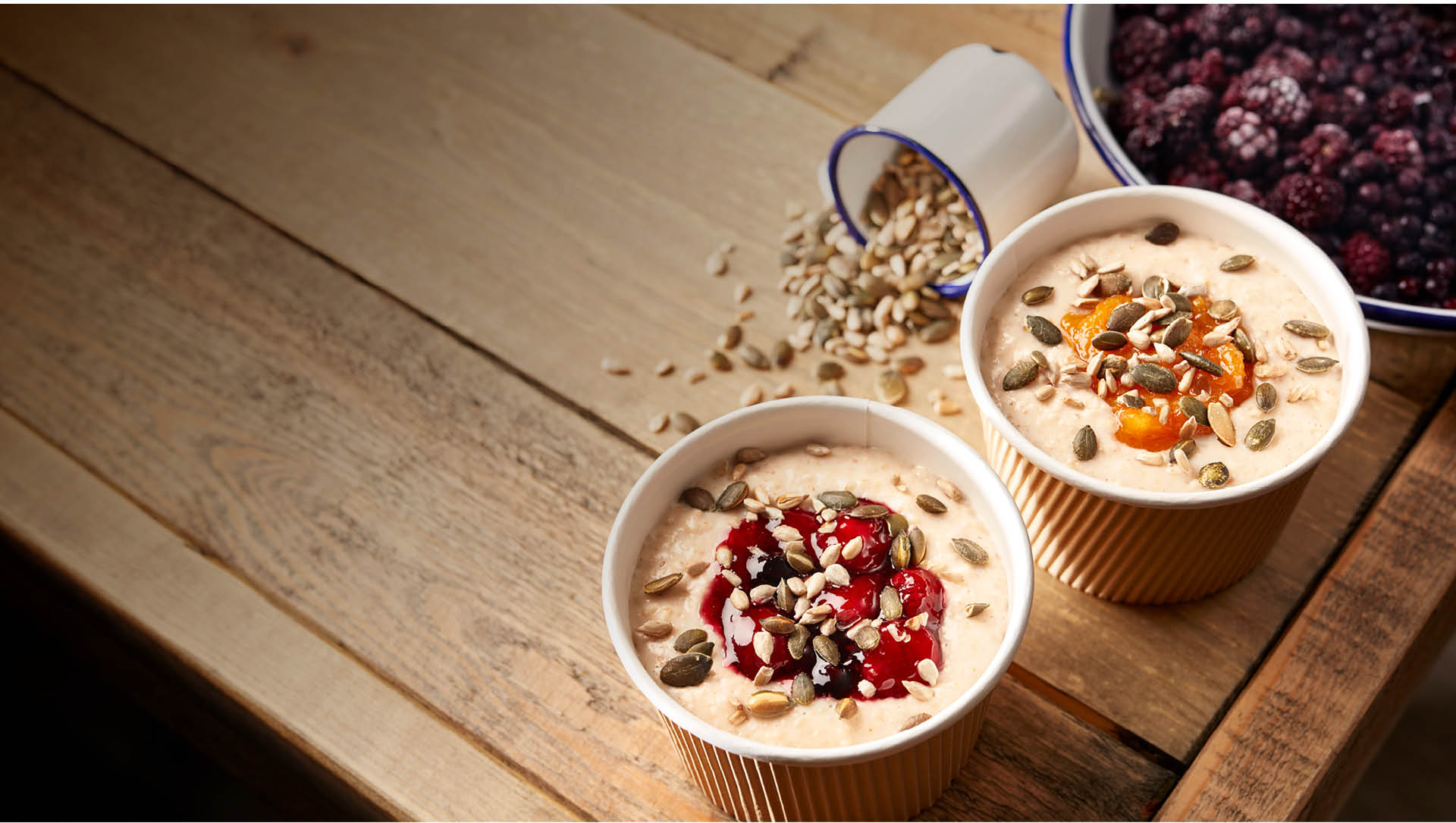 Porridge Pots Background