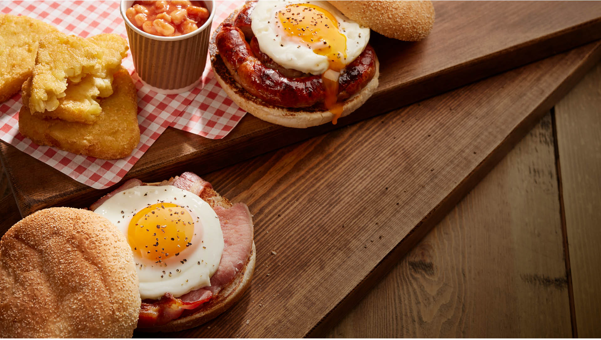 Breakfast Rolls Background