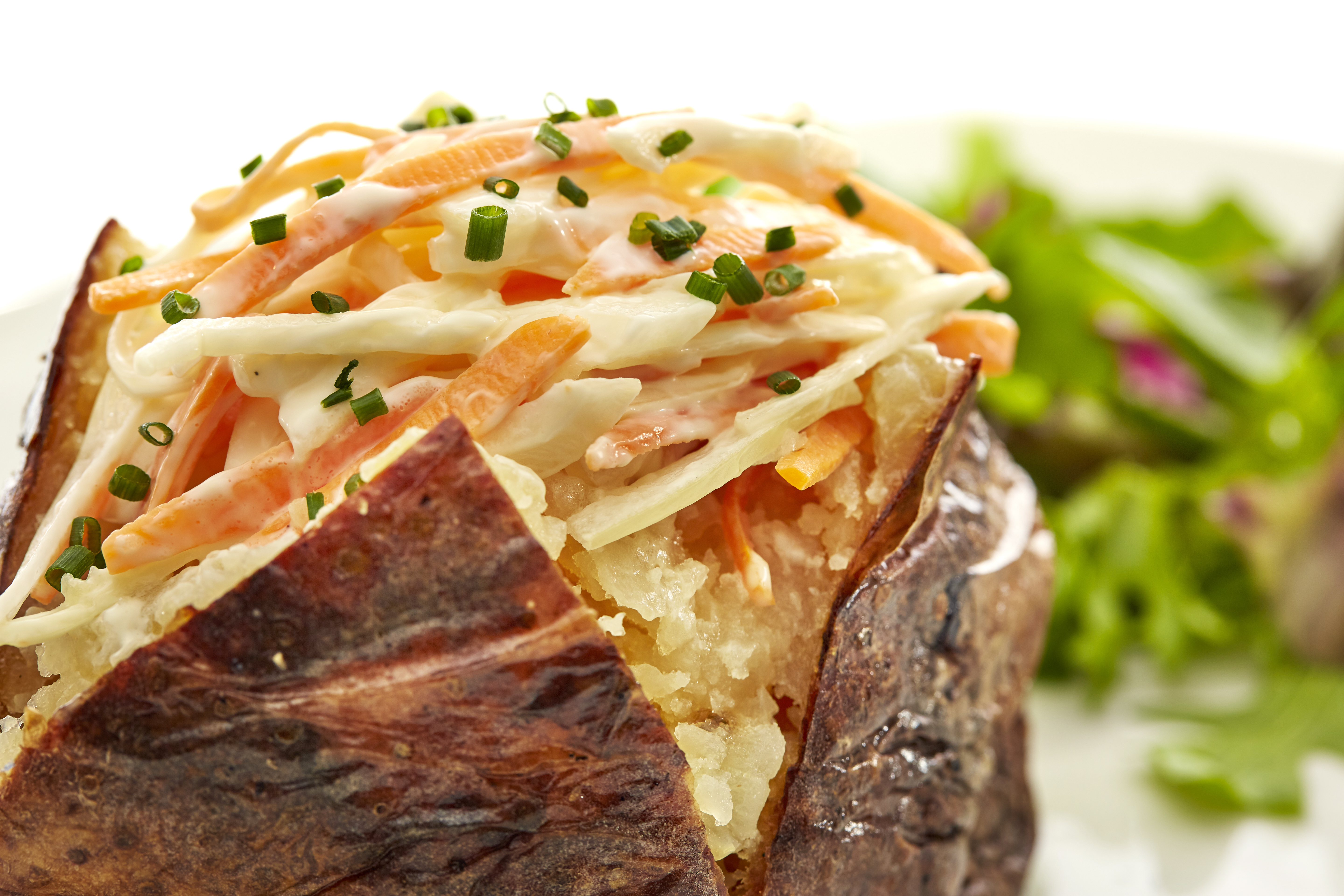 Hot Food Jacket Potato, Cheese And Colslaw 42433©Andygore